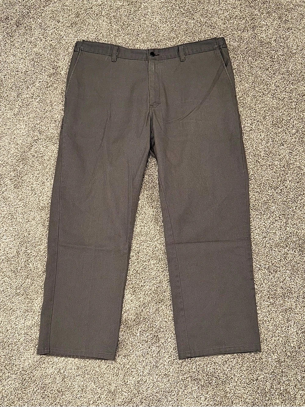 Dickies Flat Front Comfort Waist Flex Cargo Pants Gray Waist 30